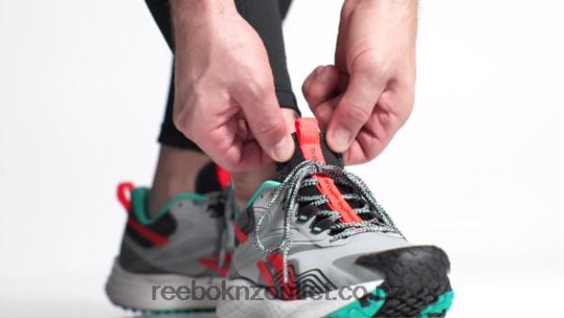 Pure Grey 3/Classic Teal/Orange Flare 2B46261089 Floatride Energy 4 Adventure Men\'s Running Shoes Reebok