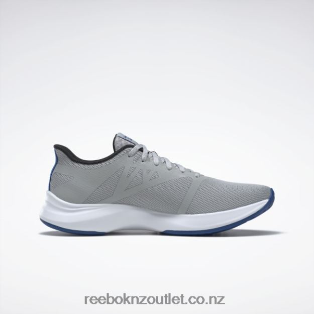 Pure Grey 3/Core Black/Vector Blue 2B46261055 Runner 5 Men\'s Running Shoes Reebok