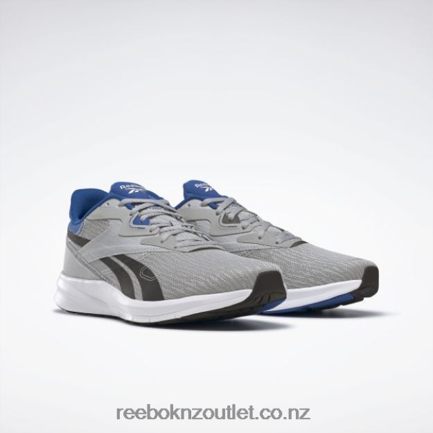 Pure Grey 3/Pure Grey 8/Vector Blue 2B46261198 Runner 4 4E Men\'s Running Shoes Reebok