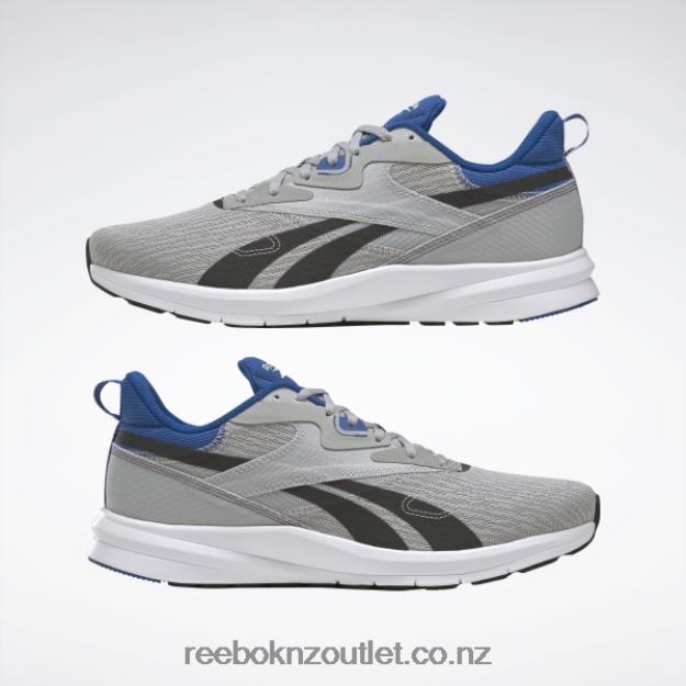 Pure Grey 3/Pure Grey 8/Vector Blue 2B46261198 Runner 4 4E Men\'s Running Shoes Reebok
