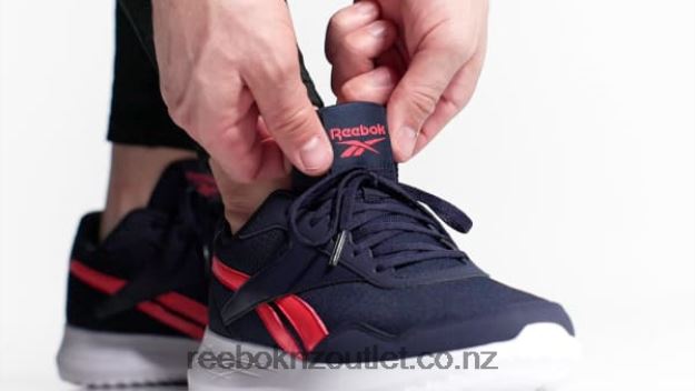 Vector Navy/Semi Orange Flare/Ftwr White 2B46261084 Energen Lite Men\'s Running Shoes Reebok