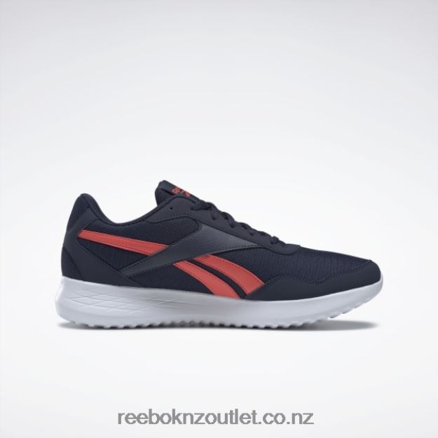 Vector Navy/Semi Orange Flare/Ftwr White 2B46261084 Energen Lite Men\'s Running Shoes Reebok