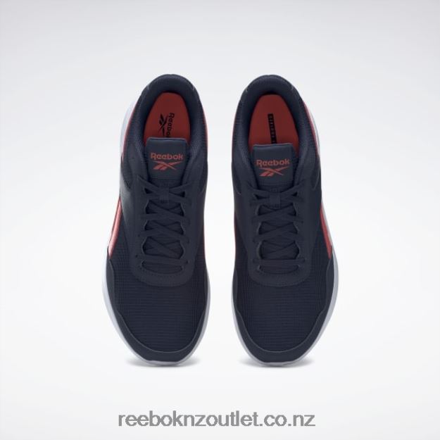 Vector Navy/Semi Orange Flare/Ftwr White 2B46261084 Energen Lite Men\'s Running Shoes Reebok