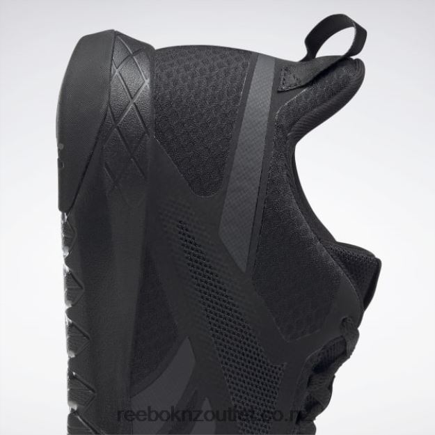 Black/Pure Grey 8 2B46261037 Flexagon Force 3 Wide 4E Men\'s Training Shoes Reebok