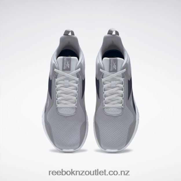 Cold Grey/Vector Navy 2B46261071 Flexagon Force 3 Wide 4E Men\'s Training Shoes Reebok