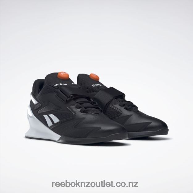 Core Black/Ftwr White/Smash Orange S23-R 2B46261069 Legacy Lifter III Men\'s Weightlifting Shoes Reebok