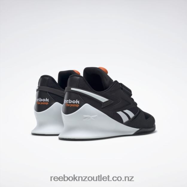 Core Black/Ftwr White/Smash Orange S23-R 2B46261069 Legacy Lifter III Men\'s Weightlifting Shoes Reebok