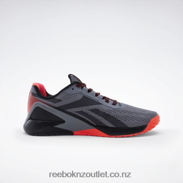 Core Black/Pure Grey 5/Orange Flare 2B46261044 Nano X1 Men\'s Training Shoes Reebok