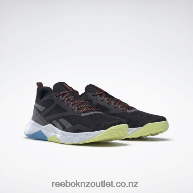 Core Black/Pure Grey 7/Radiant Aqua 2B46261324 NFX Men\'s Training Shoes Reebok