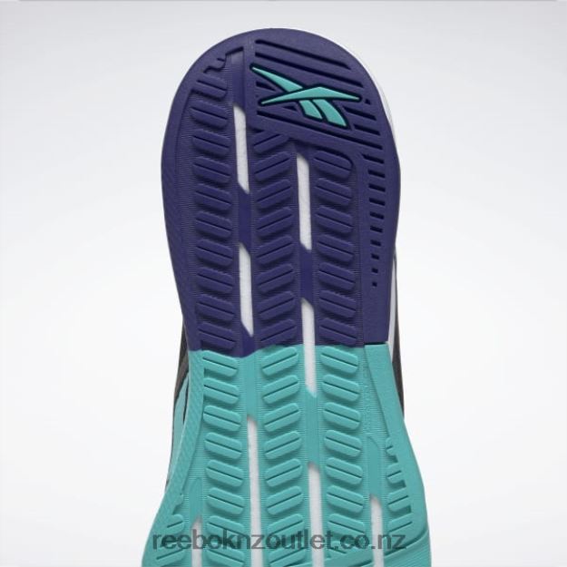 Core Black/Pure Grey 8/Classic Teal 2B46261128 Nanoflex TR 2.0 Men\'s Training Shoes Reebok