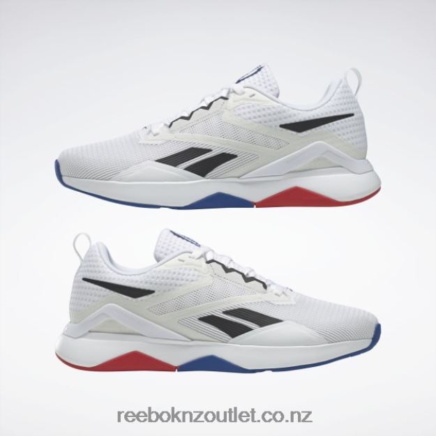 Ftwr White/Cold Grey 6/Core Black 2B46261139 Nanoflex TR 2.0 Men\'s Training Shoes Reebok