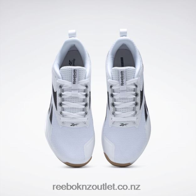 Ftwr White/Core Black/Reebok Rubber Gum-03 2B46261103 Nanoflex TR 2.0 Men\'s Training Shoes Reebok