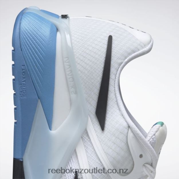 Ftwr White/Essential Blue/Hint Mint 2B46261060 Nano X2 Men\'s Training Shoes Reebok
