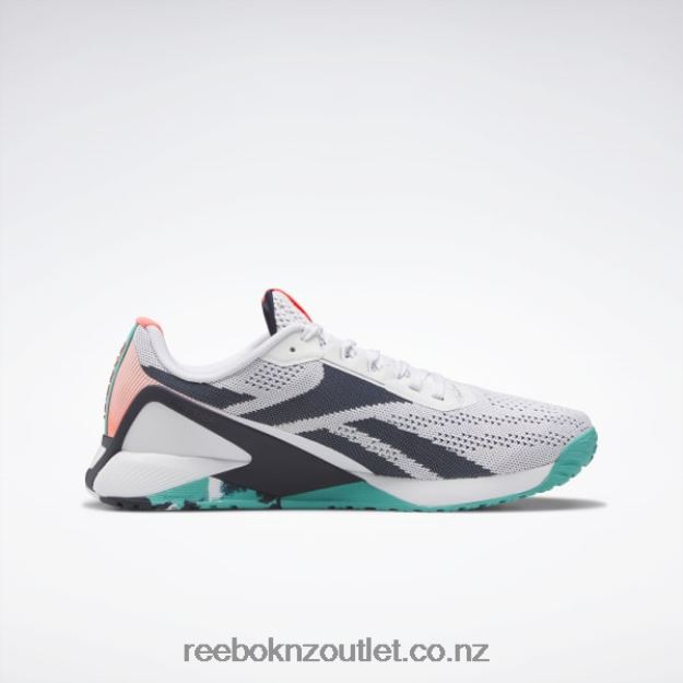 Ftwr White/Vector Navy/Classic Teal 2B46261042 Nano X1 Men\'s Training Shoes Reebok