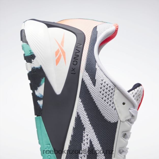 Ftwr White/Vector Navy/Classic Teal 2B46261042 Nano X1 Men\'s Training Shoes Reebok