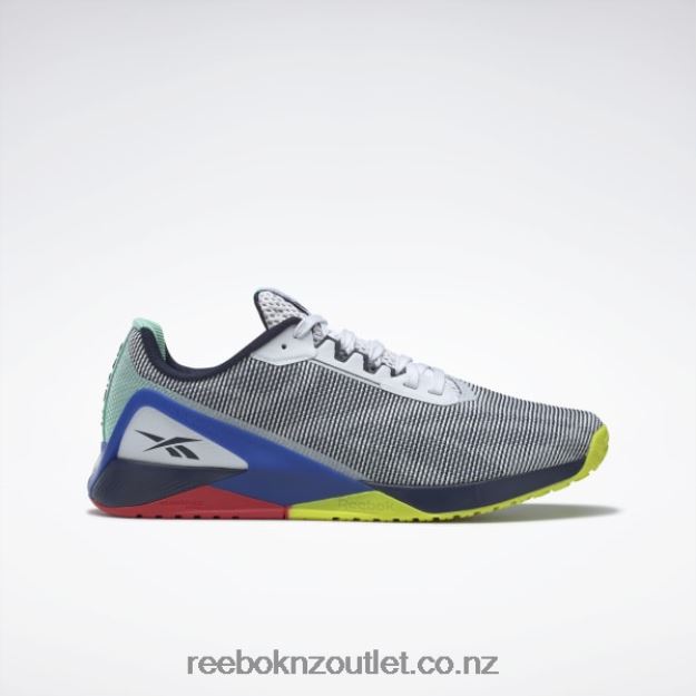 Ftwr White/Vector Navy/Court Blue 2B46261087 Nano X1 Grit Men's Training Shoes Reebok
