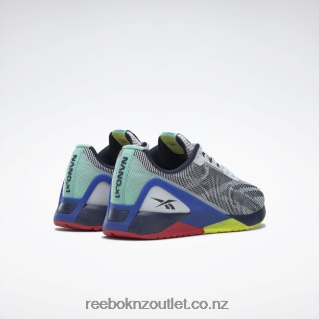 Ftwr White/Vector Navy/Court Blue 2B46261087 Nano X1 Grit Men\'s Training Shoes Reebok