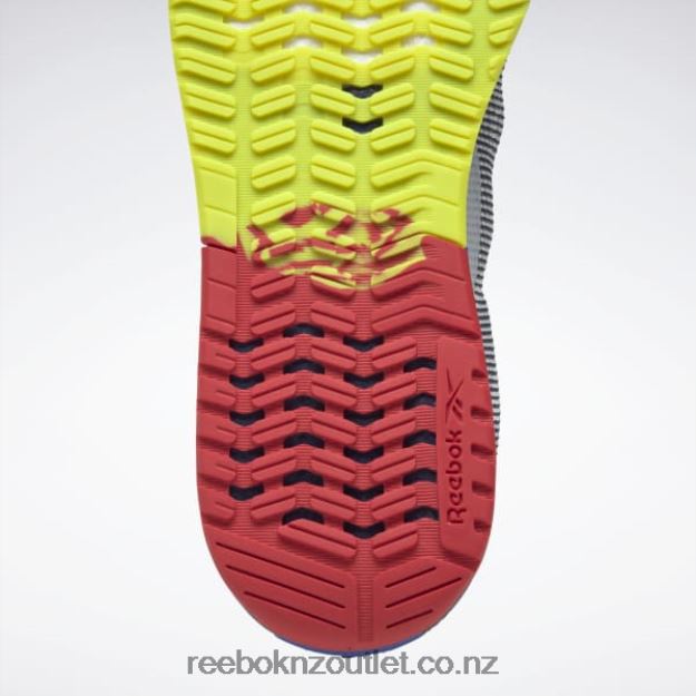 Ftwr White/Vector Navy/Court Blue 2B46261087 Nano X1 Grit Men\'s Training Shoes Reebok