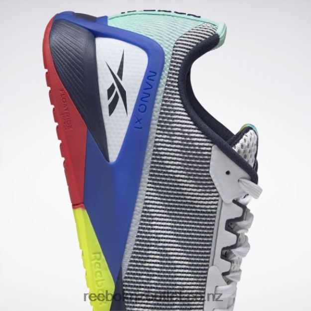 Ftwr White/Vector Navy/Court Blue 2B46261087 Nano X1 Grit Men\'s Training Shoes Reebok