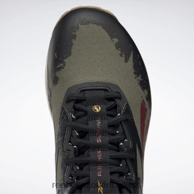 Modern Olive/Core Black/Wild Khaki 2B46261052 Jurassic World Nano X2 Adventure Men\'s Training Shoes Reebok