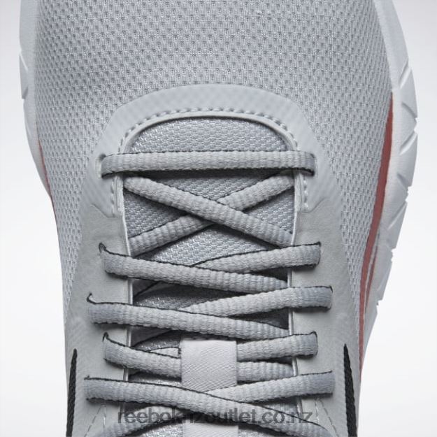 Pure Grey 3/Core Black/Vector Red 2B46261335 Flexagon Force 4 Men\'s Training Shoes Reebok