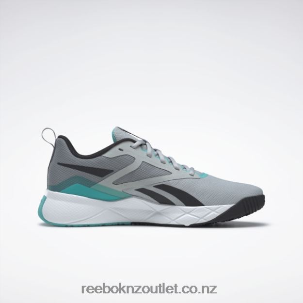 Pure Grey 3/Pure Grey 5/Classic Teal 2B46261336 NFX Men\'s Training Shoes Reebok