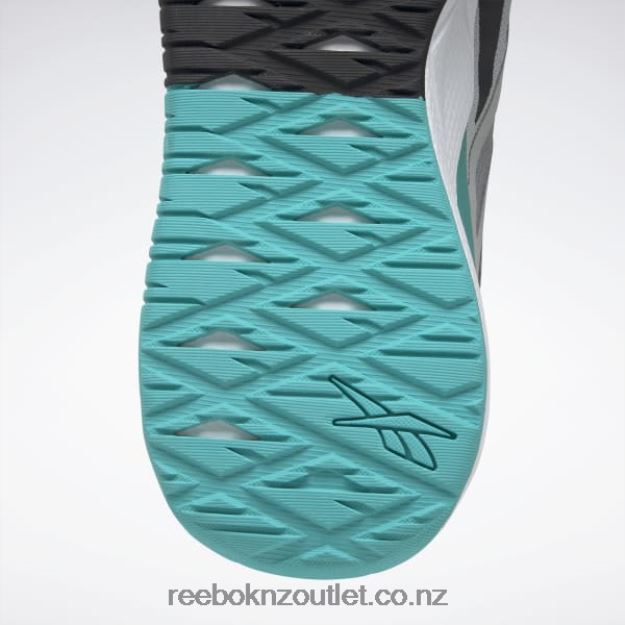 Pure Grey 3/Pure Grey 5/Classic Teal 2B46261336 NFX Men\'s Training Shoes Reebok