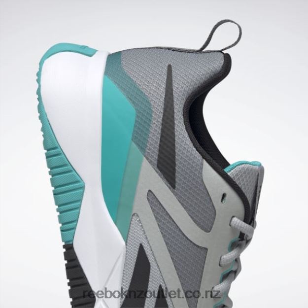 Pure Grey 3/Pure Grey 5/Classic Teal 2B46261336 NFX Men\'s Training Shoes Reebok