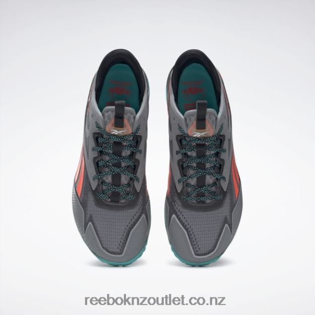 Pure Grey 5/Core Black/Classic Teal 2B46261063 Nano X2 TR Adventure Men\'s Training Shoes Reebok