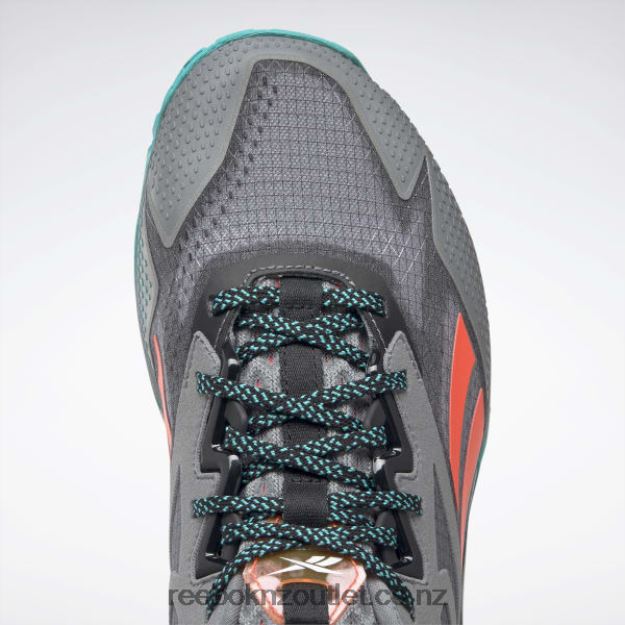 Pure Grey 5/Core Black/Classic Teal 2B46261063 Nano X2 TR Adventure Men\'s Training Shoes Reebok