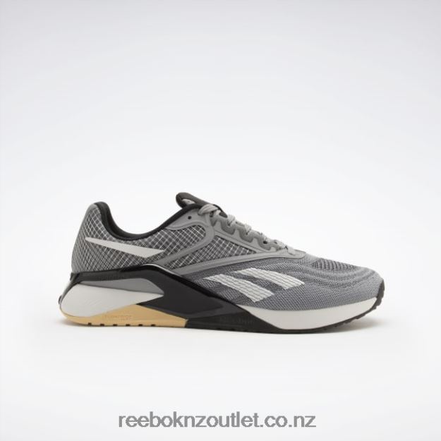 Pure Grey 5/Core Black/Pure Grey 2 2B46261022 Nano X2 Men's Training Shoes Reebok