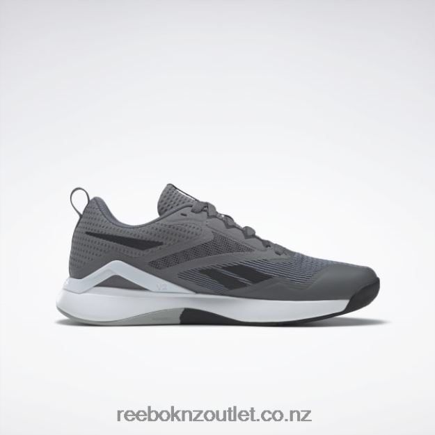 Pure Grey 6/Core Black/Pure Grey 3 2B46261088 Nanoflex TR 2.0 Men\'s Training Shoes Reebok