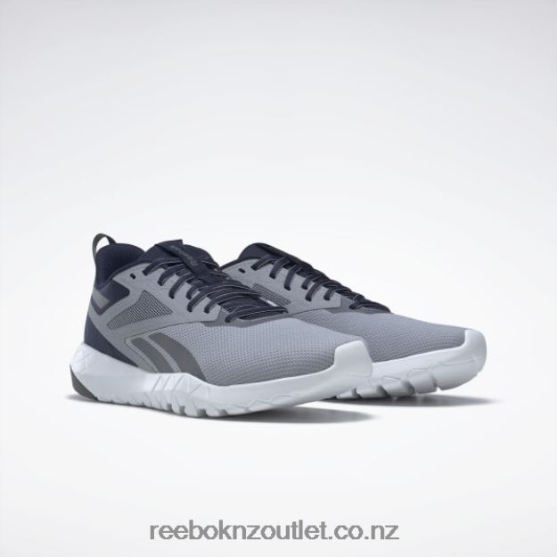 Vector Navy/Cold Grey/Cold Grey 6 2B46261132 Flexagon Force 4 Men\'s Training Shoes Reebok