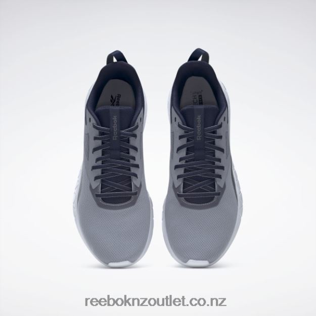 Vector Navy/Cold Grey/Cold Grey 6 2B46261132 Flexagon Force 4 Men\'s Training Shoes Reebok