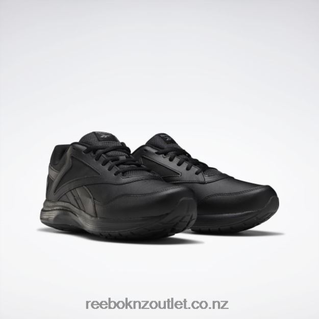 Black/Cold Grey/Collegiate Royal 2B46261045 Walk Ultra 7 DMX MAX Extra-Wide Men\'s Shoes Reebok