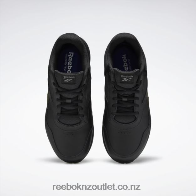 Black/Cold Grey/Collegiate Royal 2B46261045 Walk Ultra 7 DMX MAX Extra-Wide Men\'s Shoes Reebok