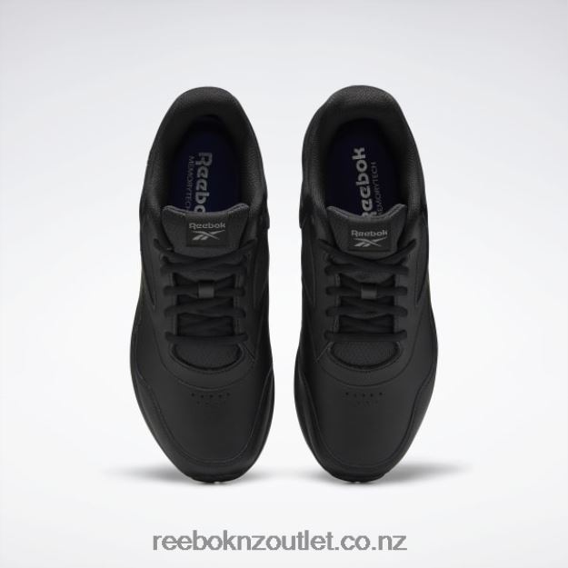 Black/Cold Grey/Collegiate Royal 2B46261101 Walk Ultra 7 DMX MAX Wide Men\'s Shoes Reebok