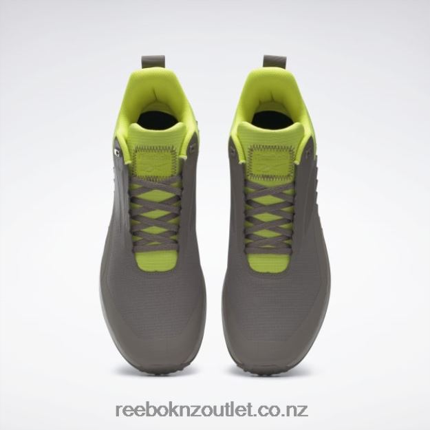 Trek Grey/Boulder Grey/Acid Yellow 2B46261220 Trail Cruiser Men\'s Shoes Reebok