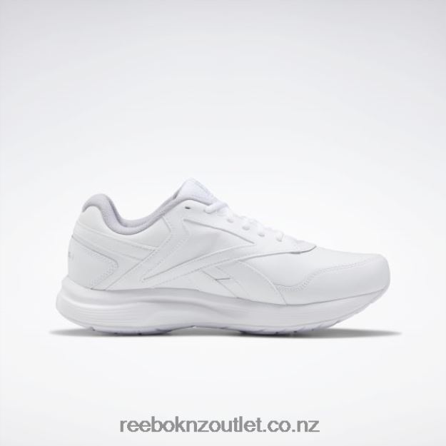 White/Cold Grey 2/Collegiate Royal 2B46261067 Walk Ultra 7 DMX MAX Extra-Wide Men\'s Shoes Reebok