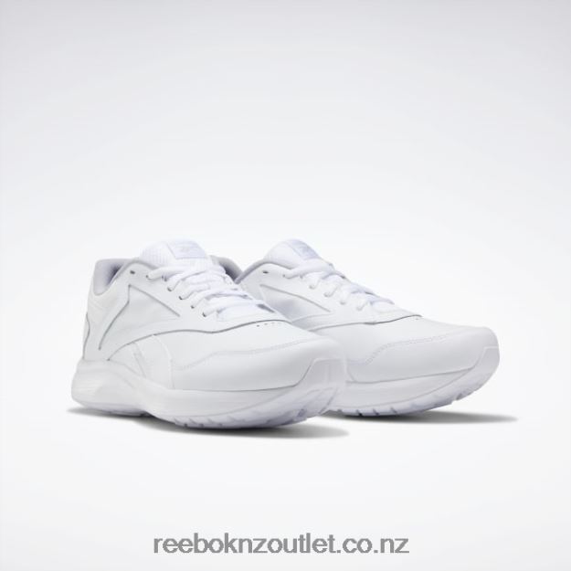 White/Cold Grey 2/Collegiate Royal 2B46261067 Walk Ultra 7 DMX MAX Extra-Wide Men\'s Shoes Reebok