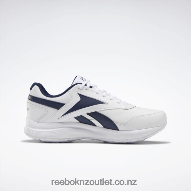 White/Collegiate Navy/Collegiate Royal 2B46261041 Walk Ultra 7 DMX MAX Extra-Wide Men\'s Shoes Reebok