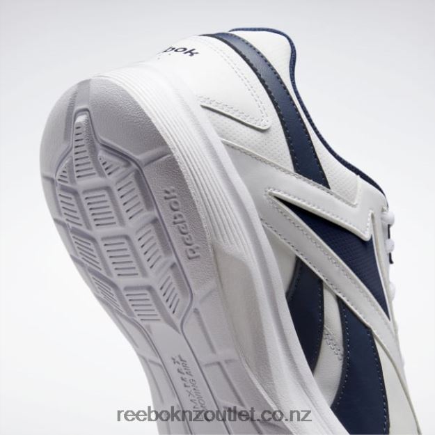 White/Collegiate Navy/Collegiate Royal 2B46261041 Walk Ultra 7 DMX MAX Extra-Wide Men\'s Shoes Reebok