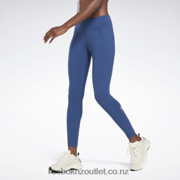 Batik Blue 2B4626493 Les Mills Lux Tights Reebok Women