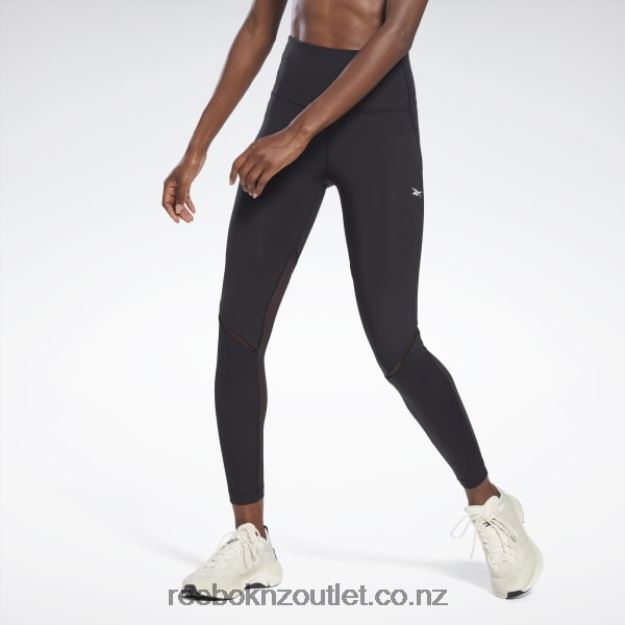 Black 2B4626540 Les Mills Lux Perform Tights Reebok Women