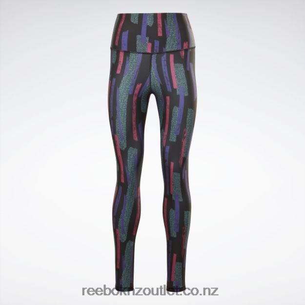 Semi Proud Pink 2B4626539 MYT Allover Print Tights Reebok Women