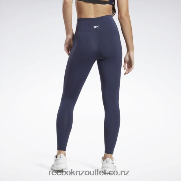 Vector Navy 2B4626146 Lux High-Waisted Tights Reebok Women
