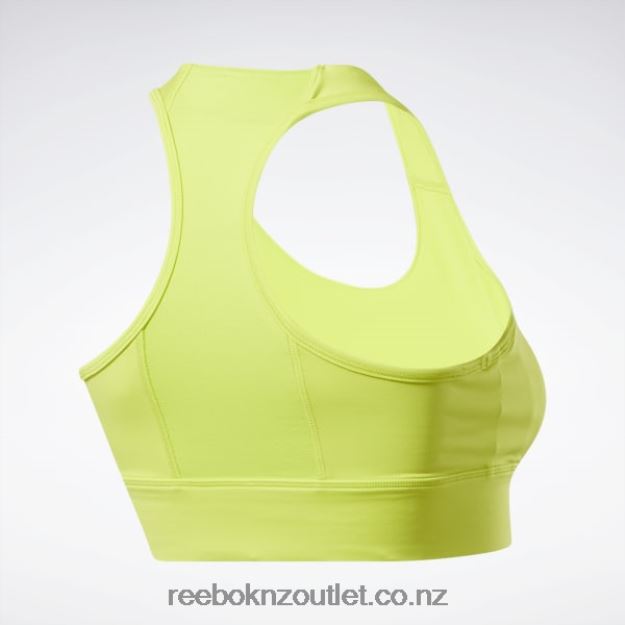 Acid Yellow 2B4626484 Running Essentials High-Impact Bra Reebok Women