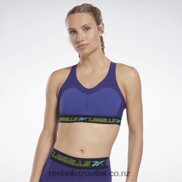 Bold Purple 2B4626692 Les Mills PureMoveBra Reebok Women