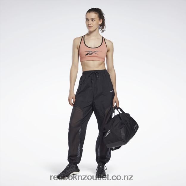 Canyon Coral 2B4626738 Lux Vector Racer Sports Bra Reebok Women