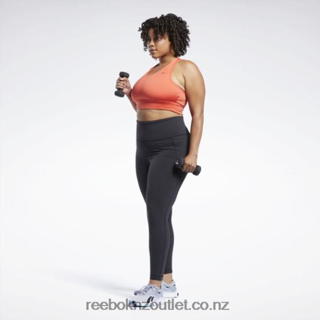 Dynamic Red 2B4626623 Running Essentials Sports Bra (Plus Size) Reebok Women
